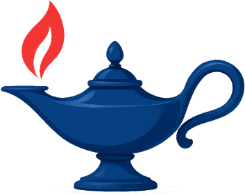 lampada a gás simbolo da enfermagem